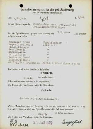 Stehle, Johannes
