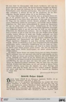33: Heinrich Kaspar Schmid