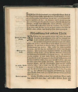 Abhandlung des andern Theils.