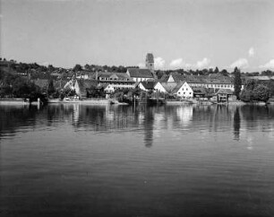 Ortsteilansicht (wahrscheinlich vom Bodensee aus)