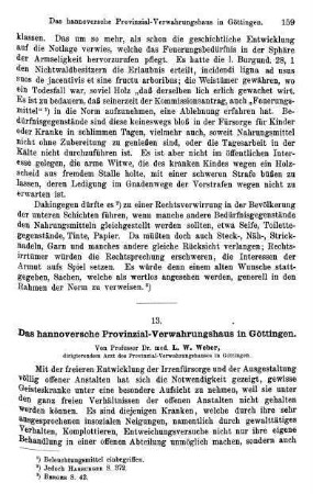 159-167, Das hannoversche Provinzial-Verwahrungshaus in Göttingen