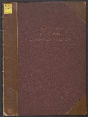 An anthem : for a bass solo, with chorus and occasional solos for soprano, alto, tenor & bass, to which is added an accompaniment for the organ or pianoforte composed to Charles Bayles Broadley's version of the 93. rd psalm ; op. 100