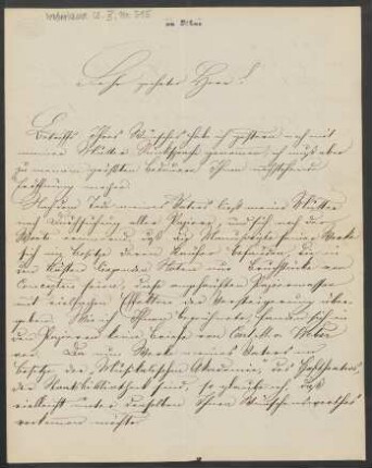 Brief an Friedrich Wilhelm Jähns : 30.07.1867