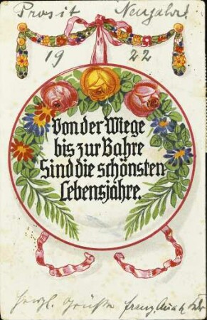 Von der Wiege bis zur Bahre [...]