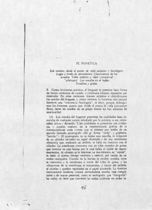 85- 109, IX. Fonética