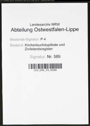 Kirchenbuchduplikat der katholischen Landgemeinde St.Patrokli Börde, Kreis Soest (GHT 1852). (Gemeinde: Katholische Landgemeinde St.Patrokli Börde)