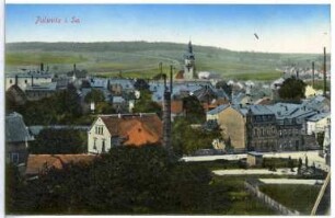 Pulsnitz. Blick auf Pulsnitz