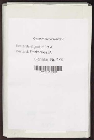 Einnahme- und Ausgabe-Register des Plettenberger Armenamtes