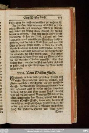 XXXI. Vom Weissen-Flusse.