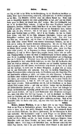 Gesner, Johann Matthias
