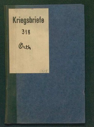 Notitzen der ... und Haupt-Ereignisse unser Compagnie aus dem Feldzuge von 1870