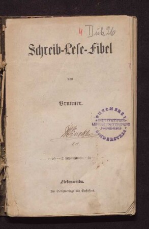 Schreib-Lese-Fibel