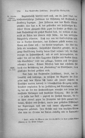 Das Buchdrucker-Jubiläum. Französische Rheingelüste.