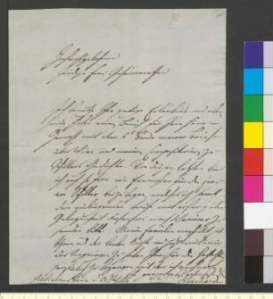 Brief von Reichardt, Johann Friedrich an Goethe, Johann Wolfgang von