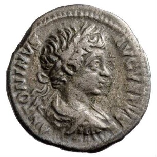 Münze, Denar, 199 - 200 n. Chr.