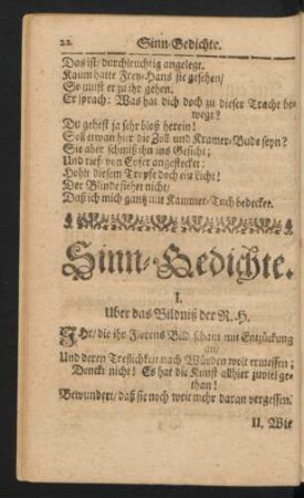 Sinn-Gedichte.