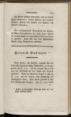 Heinrich Bullinger.