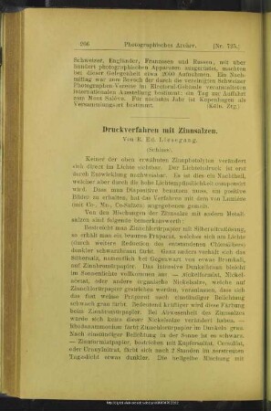 Druckverfahren mit Zinnsalzen