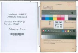 Entnazifizierung Bruno Schuering , geb. 03.05.1900 (Elektroingenieur)