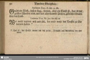 [Von der Obrigkeit]