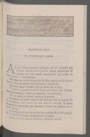 Capítulo XXV - El poder del amor