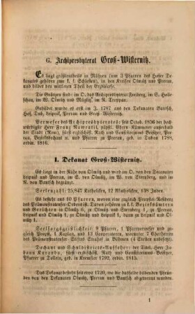 Kirchliche Topographie von Mähren, meist nach Urkunden und Handschriften. 1,5, Abt. I, Olmützer Erzdiöcese ; Bd. V