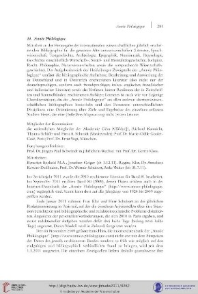 14. Année Philologique