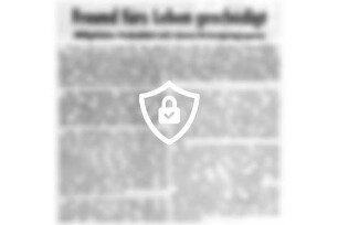Freund fürs Leben geschädigt