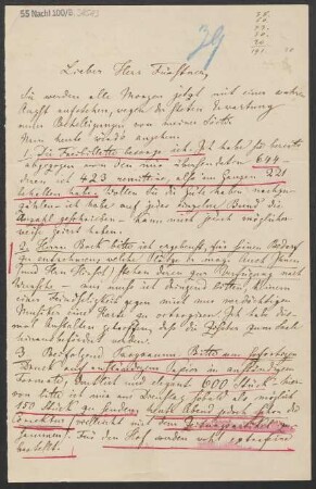 Brief an Adolph Fürstner : 10.01.1866