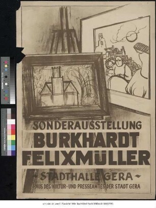 Originaltitel: Sonderausstellung Burkhardt Felixmüller Stadthalle Gera