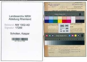 Entnazifizierung Kaspar Schotten, geb. 22.03.1901 (Expedient)