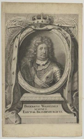 Bildnis des Fridericus Wilhelmus Magnus