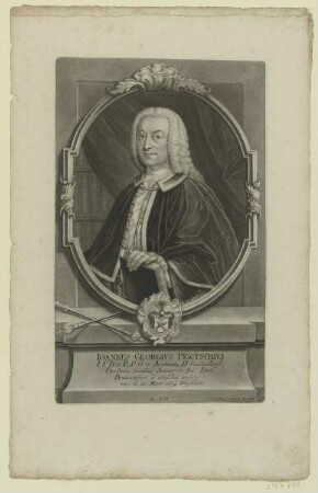 Bildnis des Ioannes Georgivs Pertschivs