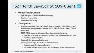 Erfahrungen mit Sensor Web-Anwendungen