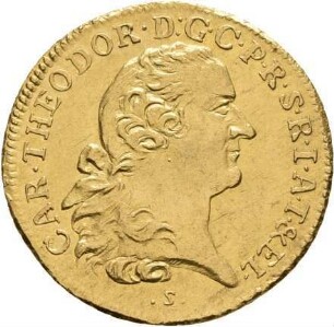 Rheingolddukat Kurfürst Karl Theodor von der Pfalz