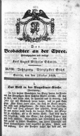 40. Stueck, 2. Oktober 1848