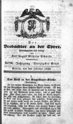 40. Stueck, 2. Oktober 1848