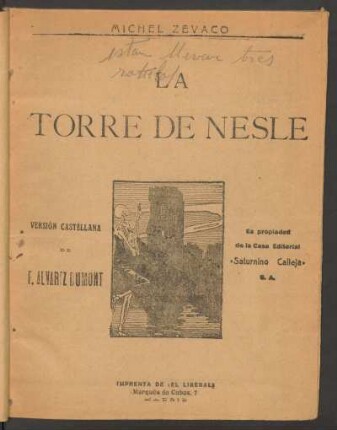 La torre de Nesle