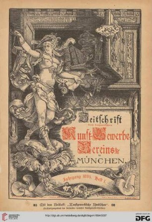 Zeitschrift des Bayerischen Kunstgewerbe-Vereins zu München: Monatshefte für d. gesammte dekorative Kunst