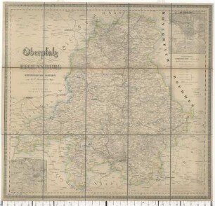 Hammer's Specialkarte des Kreises Oberpfalz und Regensburg