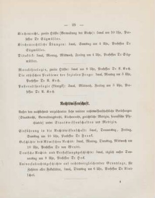 25-28, Rechtswissenschaft