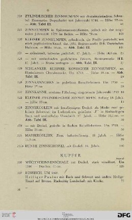 Kupfer (Nr. 136-142)