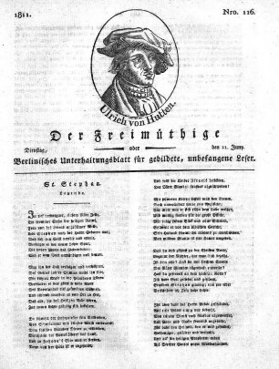 Nro. 116, Dienstag, den 11. Juny 1811