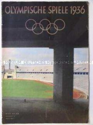 Monatsheft des Propagandaausschusses für die Olympischen Spiele 1936