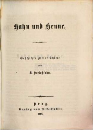 Karl Herlosssohn's Gesammelte Schriften : 1. Gesammtausg., 6