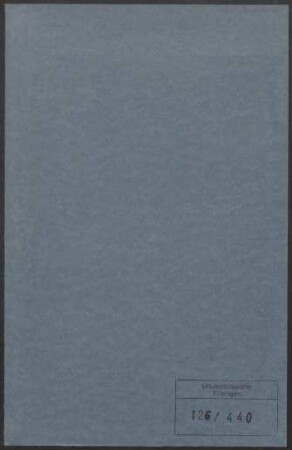Adolf Michaelis (1795-1863). Personalakte des Lehrkörpers : Akte betreffend Adolf Michaelis, ordentlicher Professor des Rechts