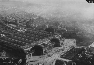 Hauptbahnhof von Leipzig : Blickrichtung Osten