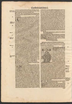 Incipit epistola beati Iohannis apostoli prima.