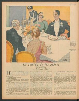 La comida de los pobres : Un cuento