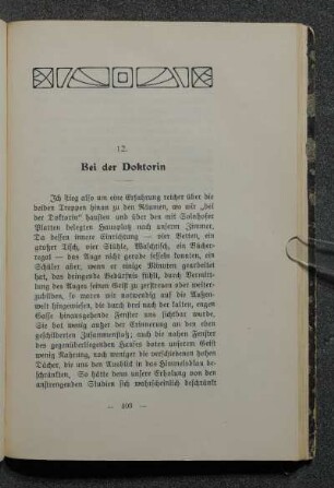 12. Bei der Doktorin